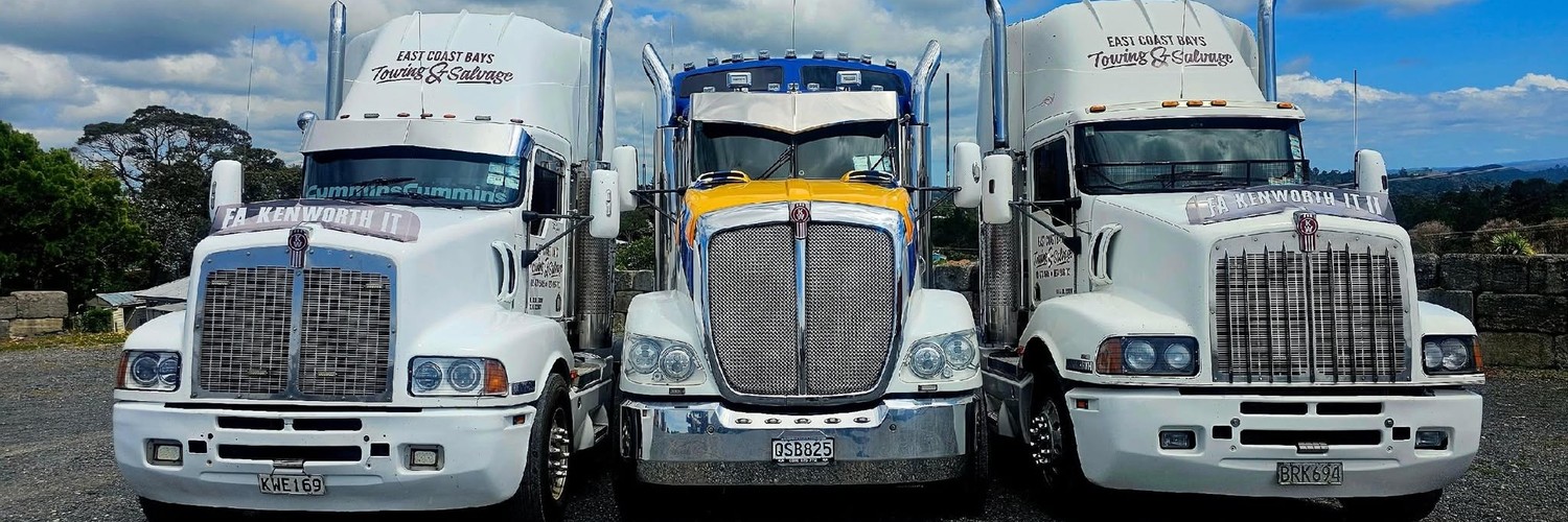 East Coast Bays Towing and Salvage - tow trucks and recovery fleet in Auckland