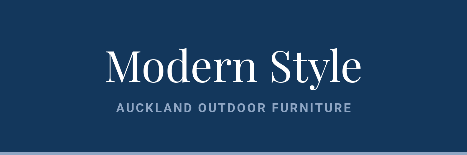 Modern Style - outdoor furniture showroom in Auckland