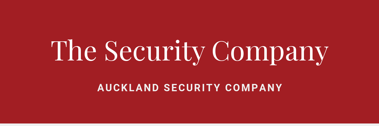 The Security Company - alarm and CCTV installation in Auckland