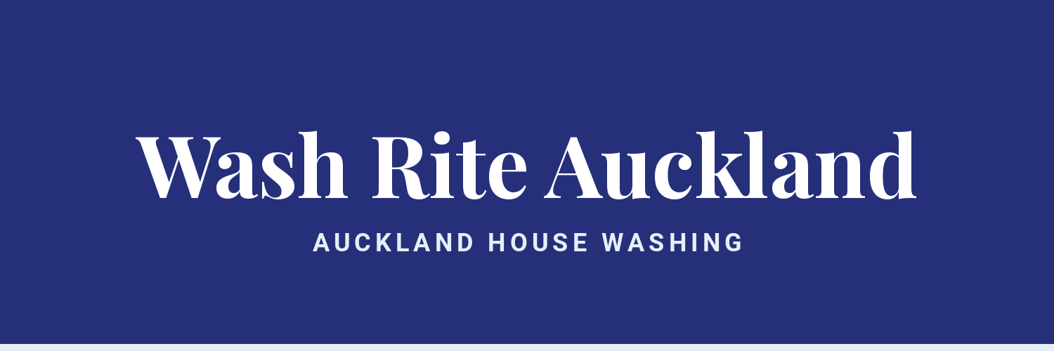 Wash Rite - house washing and exterior cleaning across Auckland