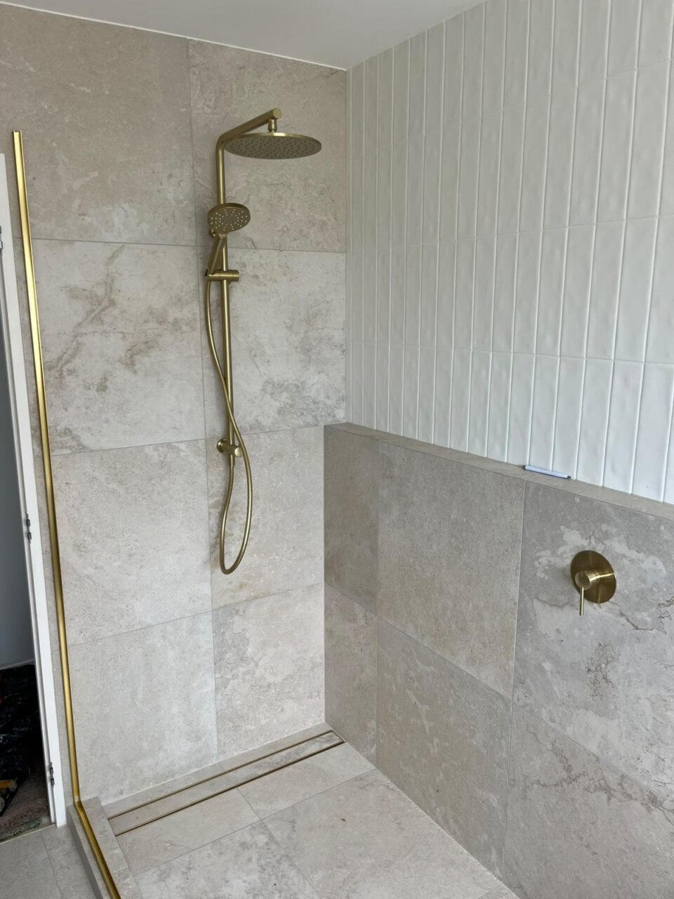 Pipeline Plumbing & Drainage - tiled shower fit-off in Auckland
