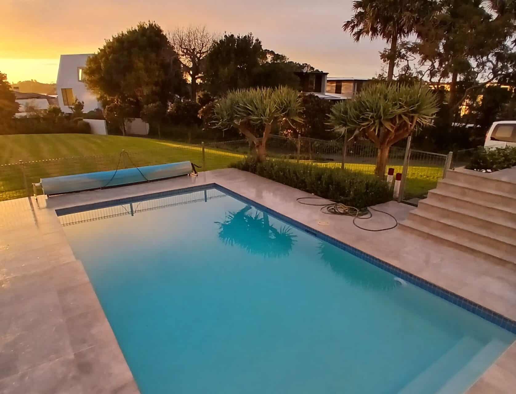 Sparkling Pools - backyard pool in Auckland
